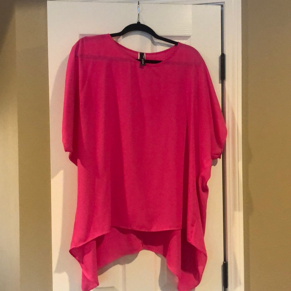 Hot Pink Blouse